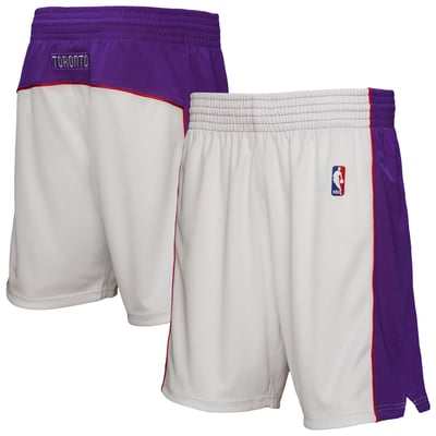  Toronto Raptors Mitchell & Ness Authentic Shorts - White